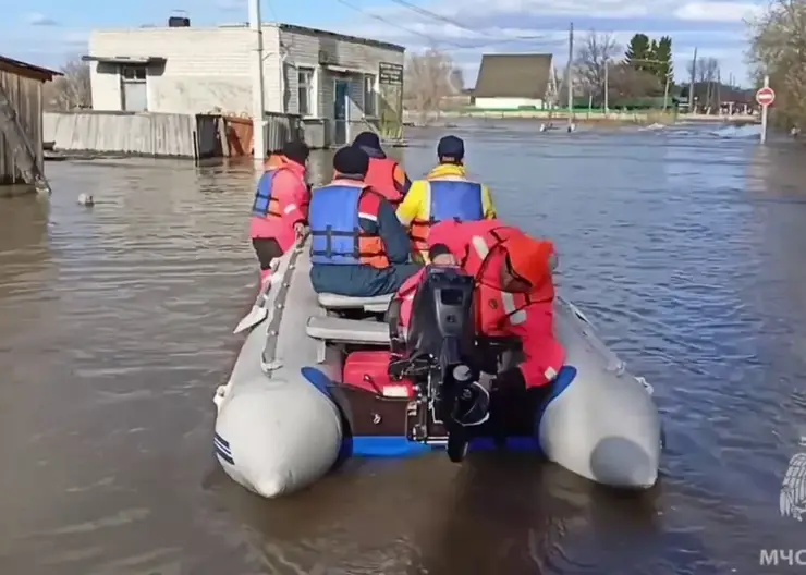 В Омской области спасатели ликвидируют последствия паводка